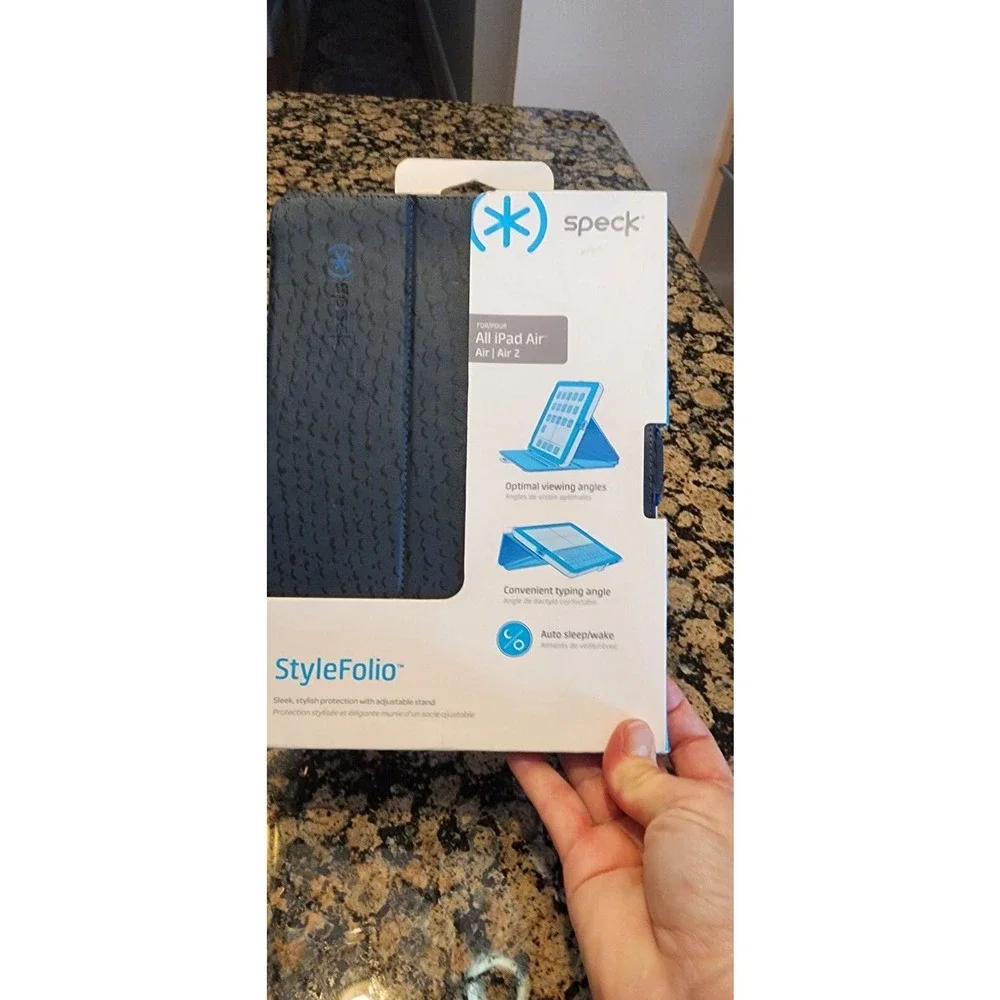 📀 Speck StyleFolio Case Cover For iPad Mini / Mini 2/3 - Blue [A43]